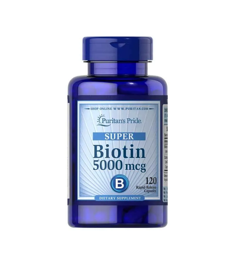 Puritan’s Pride Biotin 5000mcg