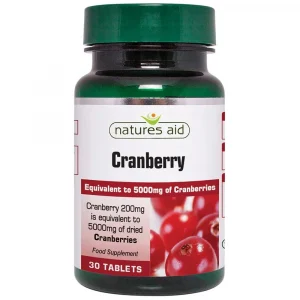 Nature’s Aid Cranberry Tablets